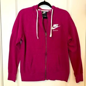 Women’s Nike zip up sweatshirt size large